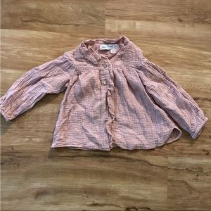 Pink Zara shirt